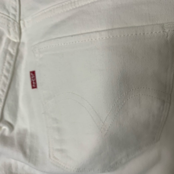 LEVI'S CLASSIC WIDE LEG CROPPED JEANS - Picture 9 of 10